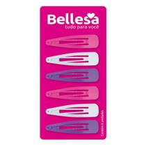 Kit c/06 Cartela de Presilhas Tic Tac Sorti c/36un - Bellesa