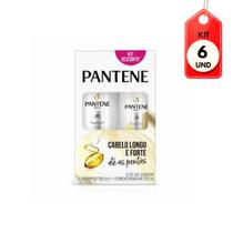 Kit C/06 Pantene Liso Extremo Shampoo + Condicionador