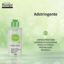 Kit c/ 06unidades adstringente pele mista á oleosa facial- face beautiful - Facebeautiful