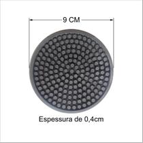 Kit C 08 Porta Copo Emborrachado Escorredor Bolacha 9cm