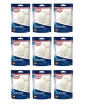 Kit c/ 09un Sorvete em Pó Coco 150g (Ref. 15413) - Dr. Oetker Kit c/ 09un Sorvete em Pó Coco 150g (Ref. 15413) - Dr. Oetker