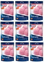 Kit C/ 09un Sorvete Em Pó De Morango 150g - Dr. Oetker