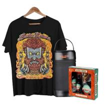 Kit C/ 1 Camiseta, 1 Kit De Barba E 1 Necessaire Barba Rubra Kit C/ 1 Camiseta, 1 Kit De Barba E 1 Necessaire Barba Rubra