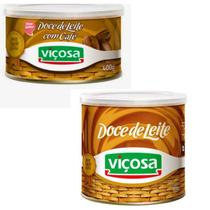 KIT C/ 1 Doce De Leite Viçosa Trad 800g- 1 Viçosa café 400G KIT C/ 1 Doce De Leite Viçosa Trad 800g- 1 Viçosa café 400G