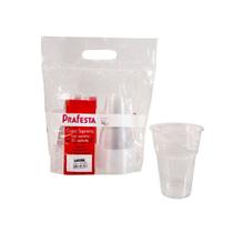 Kit c/1 pct copo supremo 200ml. c/50 un. (prafesta)