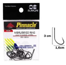 Kit C/10 Anzol Maruseigo Com Fisga Pinnacle Ring N-20 Afiado Kit C/10 Anzol Maruseigo Com Fisga Pinnacle Ring N-20 Afiado