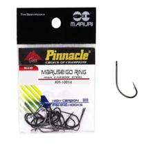 Kit C/10 Anzol Maruseigo Com Fisga Pinnacle Ring N-26 Afiado Kit C/10 Anzol Maruseigo Com Fisga Pinnacle Ring N-26 Afiado
