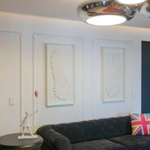 Kit C/10 Barras Boiserie Rodameio de Poliestirenom4 20mmX200cmX4cm 20m