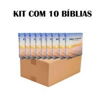 Kit C/ 10 Biblias Sagrada P/ Evangelismo Ed. Promessas - Kings Cross