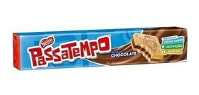 Kit C/10 Biscoito Recheado Passatempo Chocolate 130g Nestle Kit C/10 Biscoito Recheado Passatempo Chocolate 130g Nestle