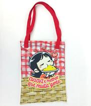 kit C/10 Bolsa Sacola Ecobag 30x40 Arraiá Personalizada