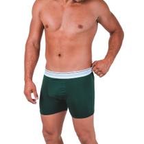 Kit C/10 Boxer Lisa Básica Cueca Box Masculino Revenda