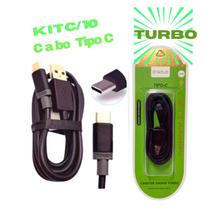 Kit C/10 Cabo Usb para Celular Tipo C Rápido Turbo 25W Kit C/10 Cabo Usb para Celular Tipo C Rápido Turbo 25W