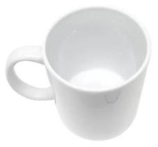 Kit c/10 canecas p/sublimação polímero plástico 325ml branca aaa Kit c/10 canecas p/sublimação polímero plástico 325ml branca aaa