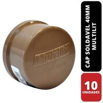 Kit C/ 10 CAP Soldavel 40mm Multilit Kit C/ 10 CAP Soldavel 40mm Multilit