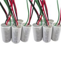 Kit C 10 Capacitor Ventilador Teto 110v 3 Fio 3+7uf 250 Vac Kit C 10 Capacitor Ventilador Teto 110v 3 Fio 3+7uf 250 Vac