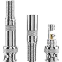 Kit C/10 Conectores Bnc Macho C/Mola P/Cabo 4Mm Cftv, S30Pb Kit C/10 Conectores Bnc Macho C/Mola P/Cabo 4Mm Cftv, S30Pb