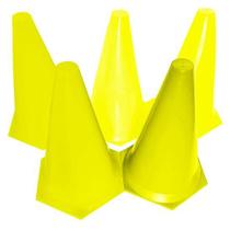 Kit C/ 10 Cones de Plástico Rígido 23cm Prouno