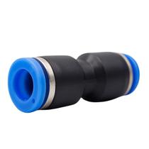 Kit c/ 10 conexão pneumática uniao reta 8 mm