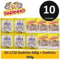 Kit C/10 Dadinho 600g + Dadinho 900g
