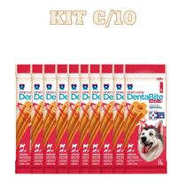 Kit C/10 Dentabite Pro Stick SpinPet OnebyOne Cães