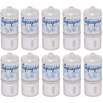 Kit C/ 10 Elemento Aquaplus 200 Cart - Carvão Ativado (gac) Kit C/ 10 Elemento Aquaplus 200 Cart - Carvão Ativado (gac)