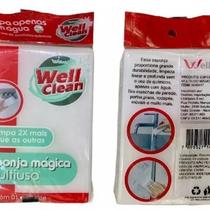 Kit C/ 10 Esponja Mágica De Melamina 10x7x3 Cm