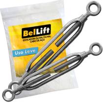 Kit C/ 10 Esticador Olhal Olhal Cabo de Aço 4,8mm Beltools