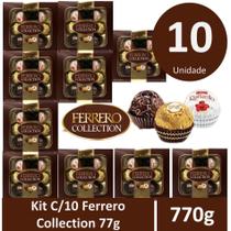 Kit C/10 Ferrero Collection 770g