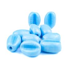 Kit c/ 10 Firmas de Búzios 22 mm Azul Claro Murano Guias Kit c/ 10 Firmas de Búzios 22 mm Azul Claro Murano Guias