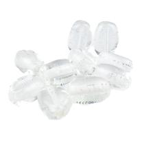 Kit c/ 10 Firmas de Búzios 22 mm Transparente Murano Guias