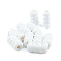 Kit c/ 10 Firmas Frisada 22mm Branca Leitosa Murano Guias