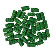 Kit c/ 10 Firmas Frisadas 22mm Verde Murano Guias