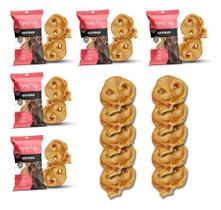 Kit C/ 10 Focinhos De Porco Petisco Mastig - 5 Pct C/ 2 Unid Kit C/ 10 Focinhos De Porco Petisco Mastig - 5 Pct C/ 2 Unid