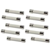 Kit C/10 Fusíveis Cerâmico 20a 127v P/ Micro-ondas Electrolux Mef30, Me28s e Mep41 Original