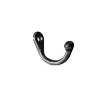 Kit c/10 Ganchos Cabideiro Liso Para Artesanato M - 3,0cm e Parafusos