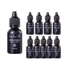 Kit c/10 Gotas Secantes Seca Esmalte 2 Minutos para Unhas 10ml Vult Kit c/10 Gotas Secantes Seca Esmalte 2 Minutos para Unhas 10ml Vult