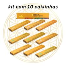 KIT C/ 10 Incensos Linha Palo Santo Peruano Ispalla VARETAS