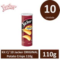 Kit C/ 10 Jacker ORIGINAL Potato Crisps 110g