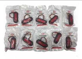 Kit c/10 Lanterna Led Vermelha