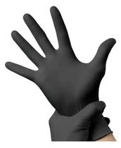 Kit C/10 Luva Nitrílica Auto Crazy Preta Tamanho M Multiuso