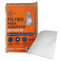Kit c/ 10 - Manta Filtro Para Depurador de 4 ou 6 Bocas Universal - VB Home