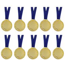 Kit C/10 Medalhas de Ouro Prata ou Bronze HMérito 43mm B41 - 1 Fit