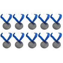 Kit C/10 Medalhas de Ouro Prata ou Bronze Honra ao Merito C/Fita 936