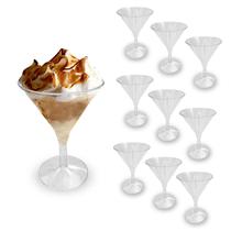 Kit C/10 Mini Coquetel Acrílico Pequeno 60ml Doce Festa