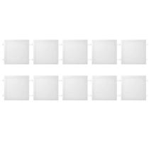 Kit c/ 10 paineis led embutir 24w quadrado - fortled Kit c/ 10 paineis led embutir 24w quadrado - fortled