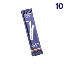 Kit c/ 10 palhetas trad. n.3 p/sax baritono sr243 vandoren Kit c/ 10 palhetas trad. n.3 p/sax baritono sr243 vandoren