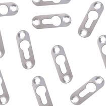 Kit C/ 10 Peças - Suporte Fixador De Sobrepor Para Nicho De Parede Zincado Kit C/ 10 Peças - Suporte Fixador De Sobrepor Para Nicho De Parede Zincado