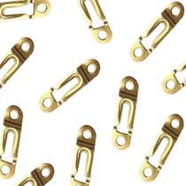 Kit C/ 10 Peças - Suporte Fixador Para Invisível Nicho Na Parede Bicromatizado Kit C/ 10 Peças - Suporte Fixador Para Invisível Nicho Na Parede Bicromatizado