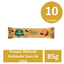 Kit c/10 Piraque 85g Leite Recheado Doce de Leite